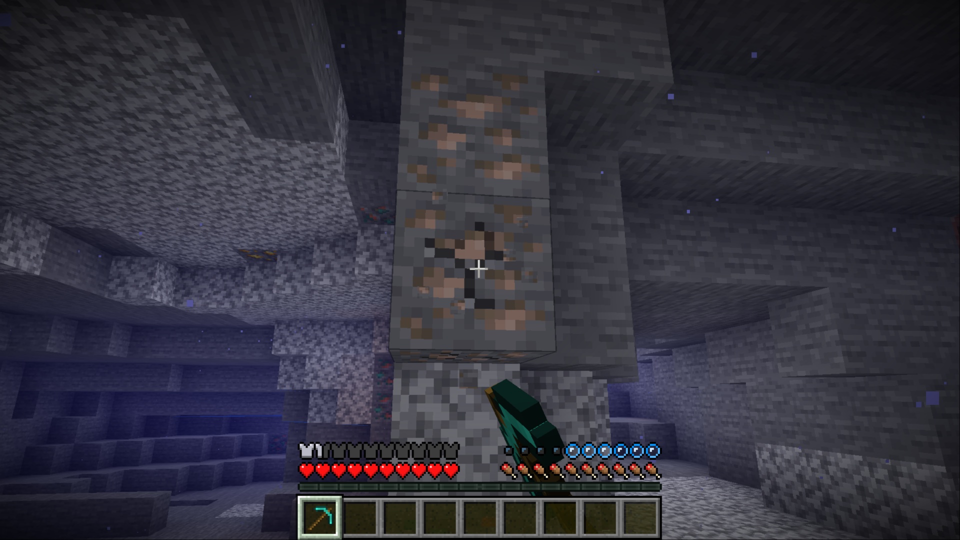 Mine properly (Image via Mojang Studios)