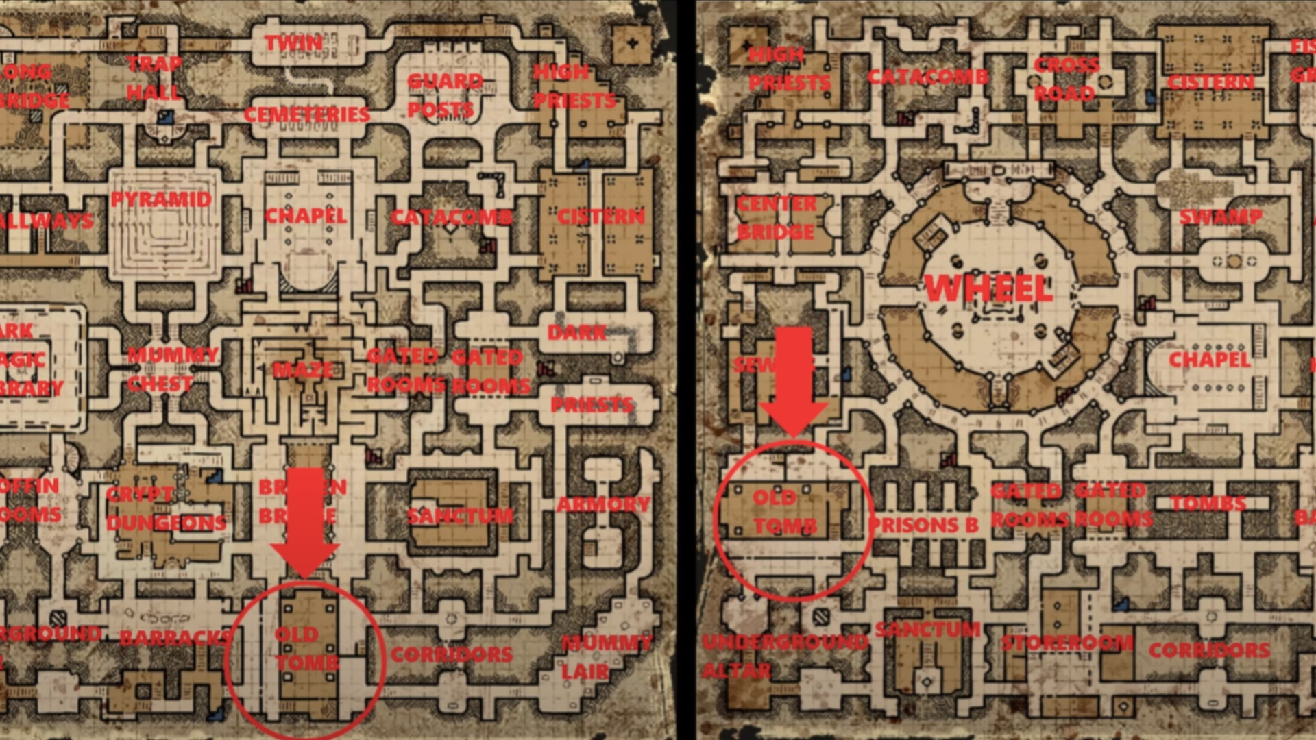 Old Tombs in Dark and Darker