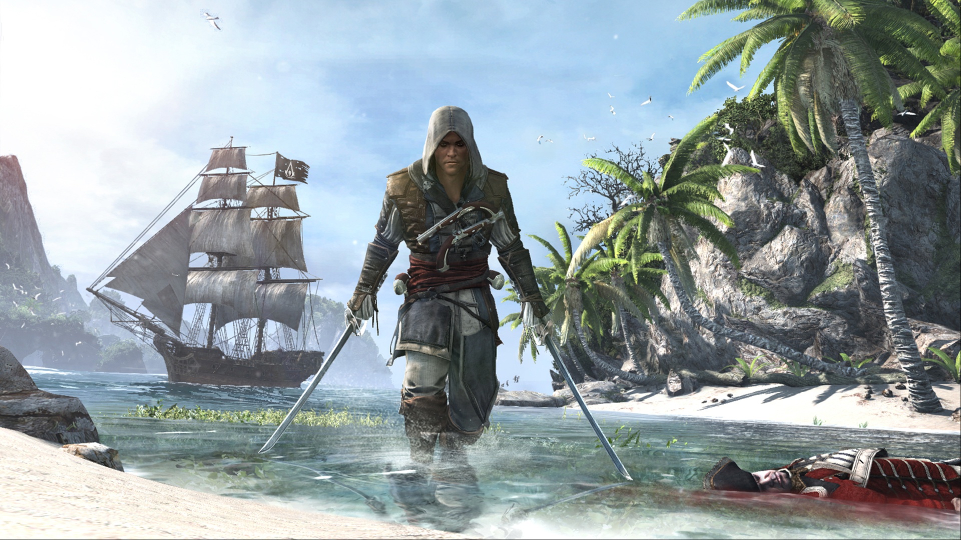 Edward Kenway, a Master Assassin (Image via Ubisoft)