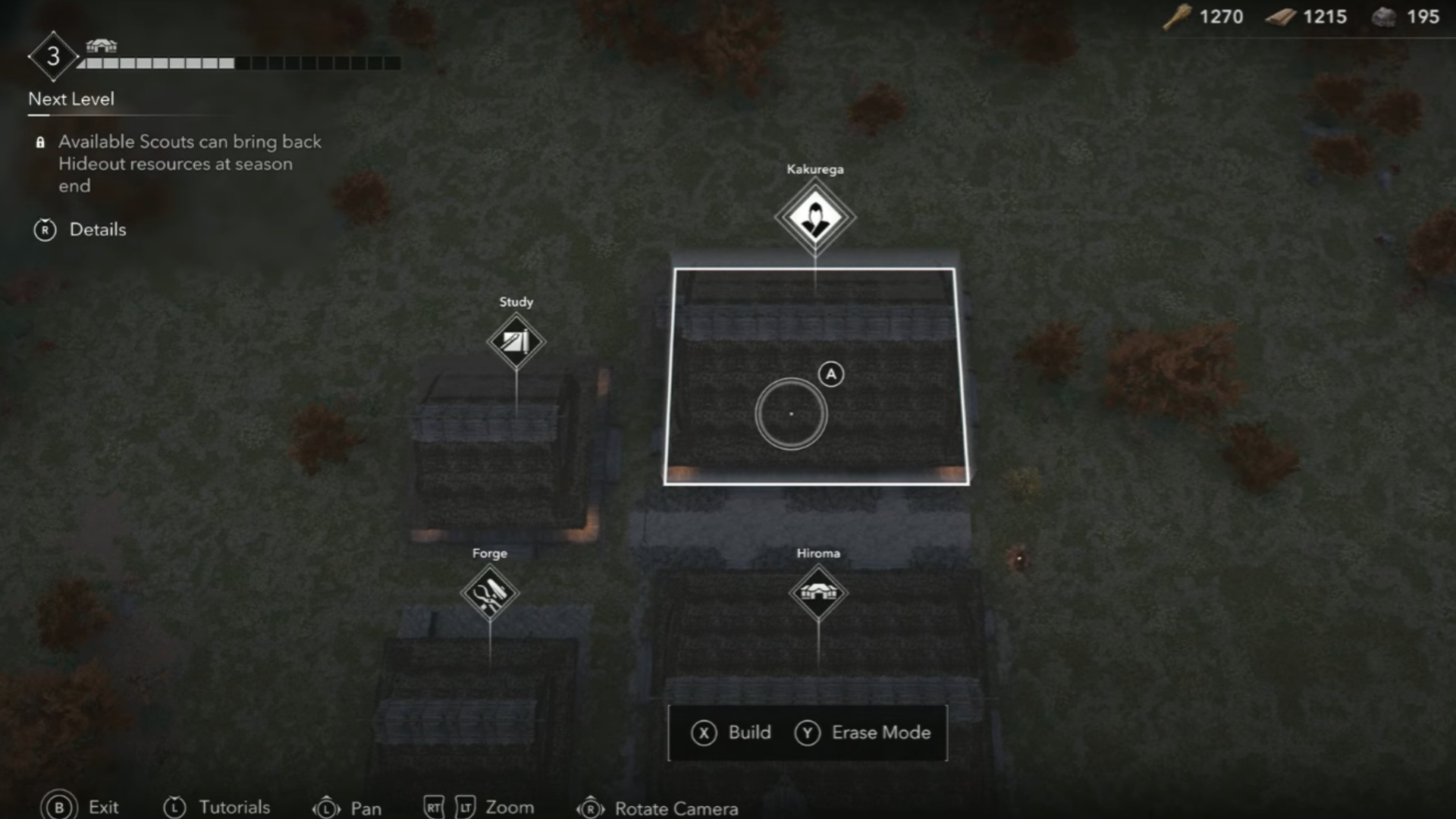 Upgrade your kakurega to Level 2 (Image via Ubisoft | LunarGaming/YouTube
