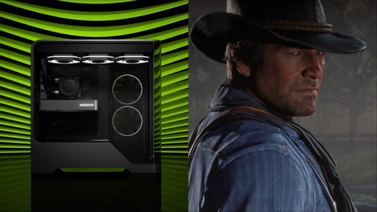 Best settings for Red Dead Redemption 2 with RTX 5060 Ti (Image via Rockstar Games | Nvidia)