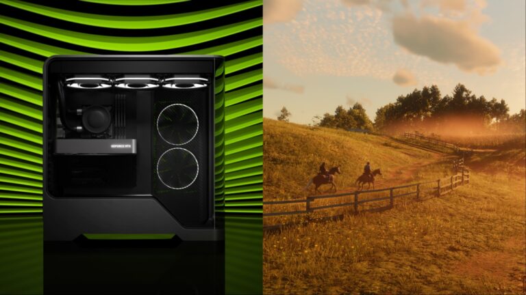 Best settings for Red Dead Redemption 2 with RTX 5060 (Image via Rockstar Games | Nvidia)