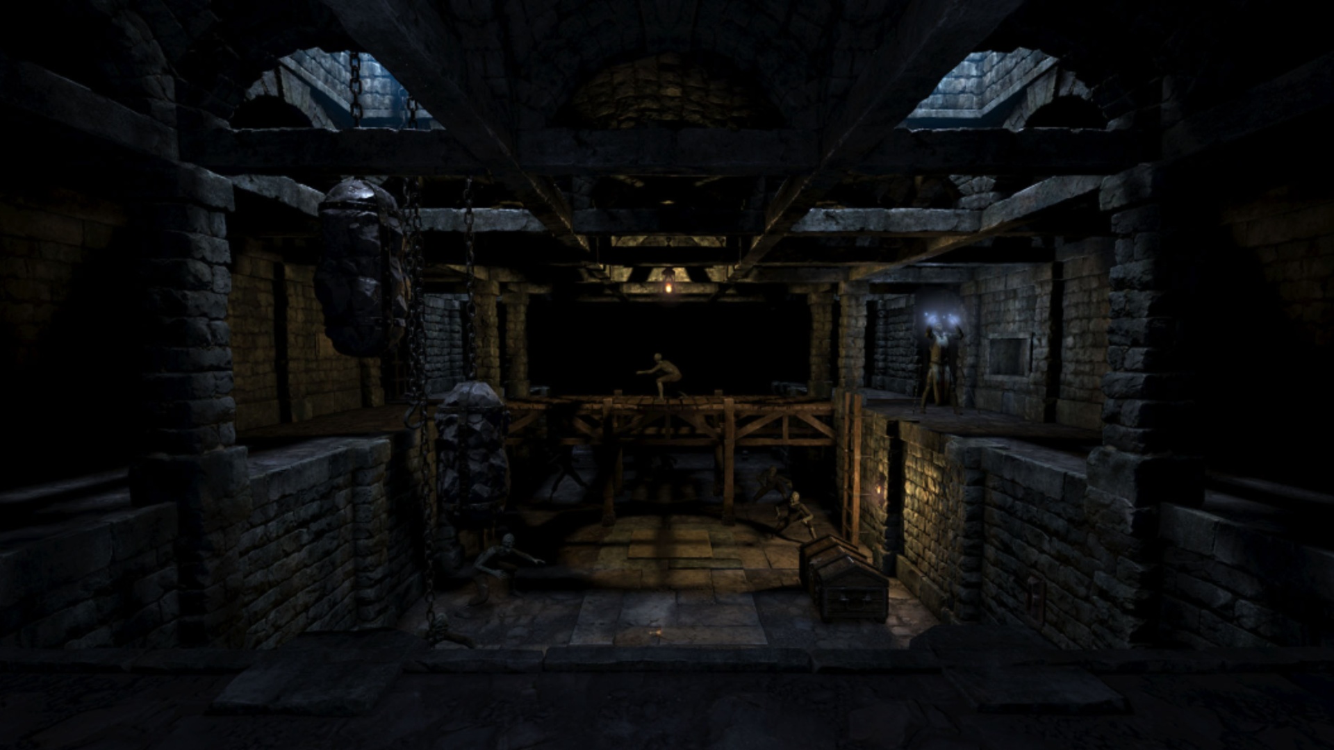 Explore dungeons in Legends of Grimrock 2 (Image via Almost Human Games)
