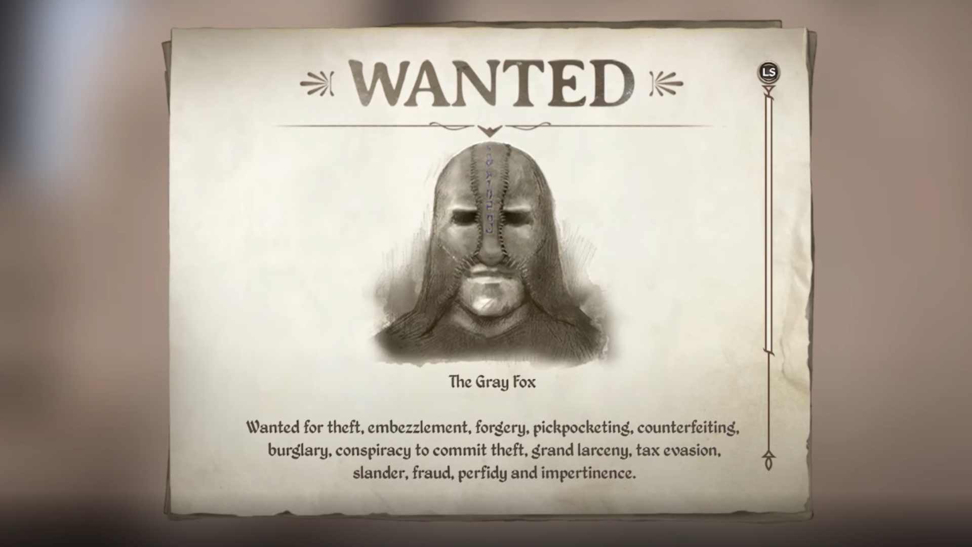 Gray Fox Wanted Posters