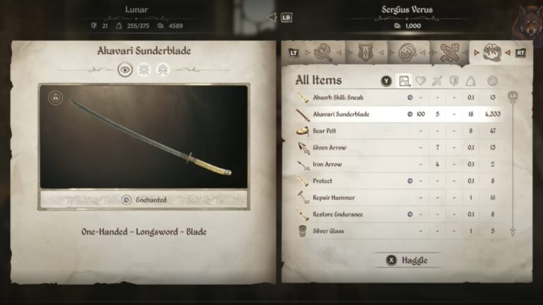 Akaviri Sunderblade