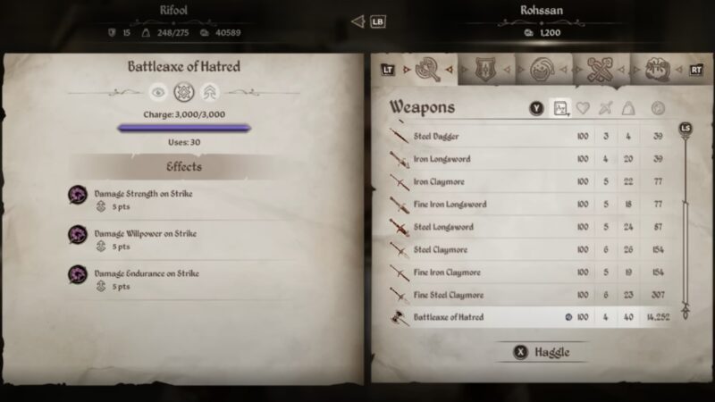 How To Get Battleaxe of Hatred in Oblivion Remastered