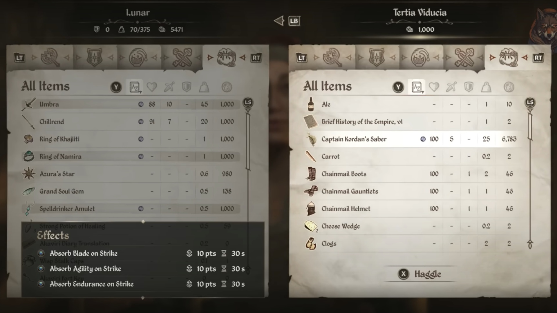 Captain Kordan's Saber in Oblivion Remastered