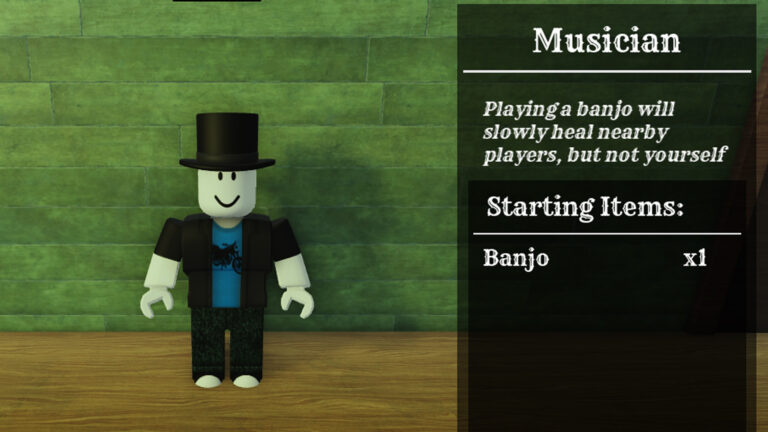 The Musician class (Image via Dead Rails Roblox)