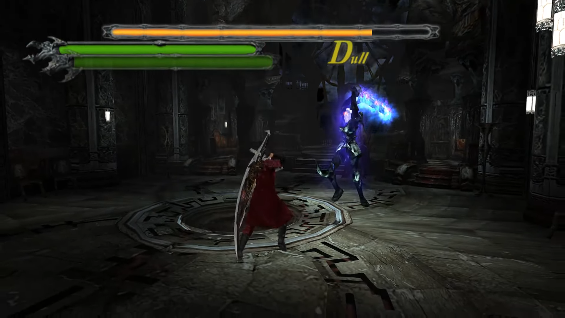 Fighting Nelo Angelo (Image via Capcom)