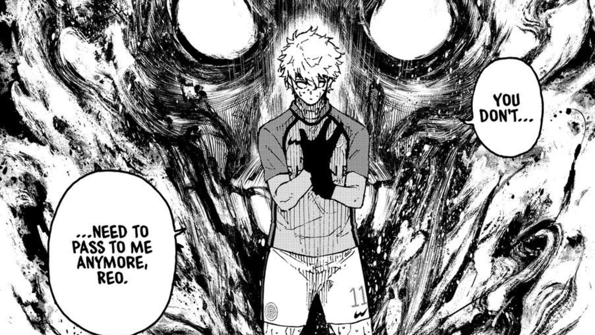 Nagi as seen in the Blue Lock manga (Image via Kodansha)