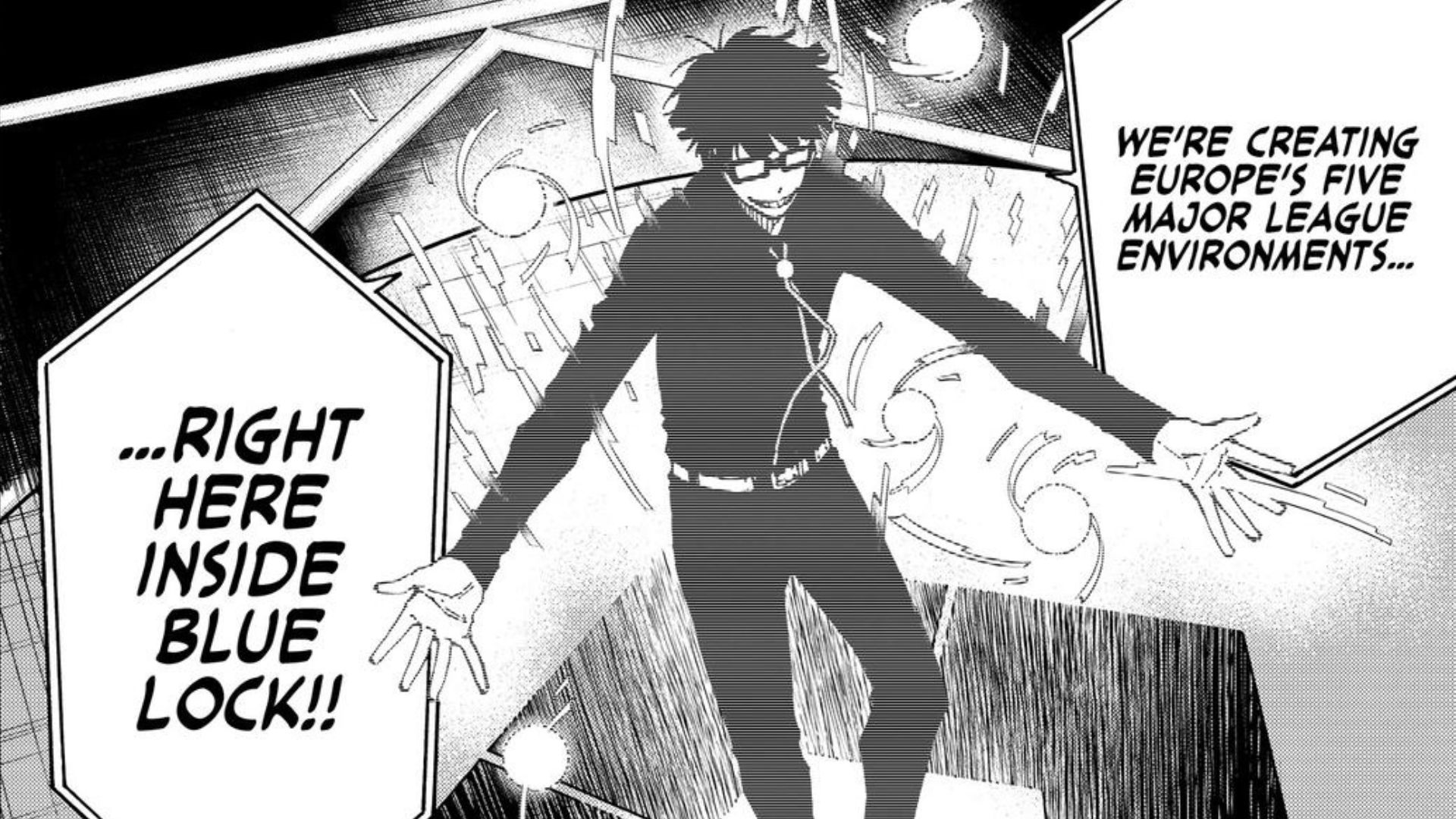 Ego as seen in the Blue Lock manga (Image via Kodansha)