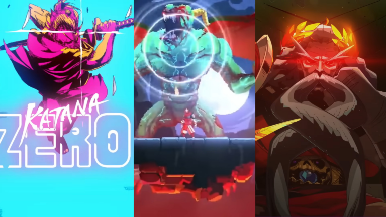 Netflix has a ton of games waiting for you (Image via Devolver Digital, Motion Twin and Supergiant Games)