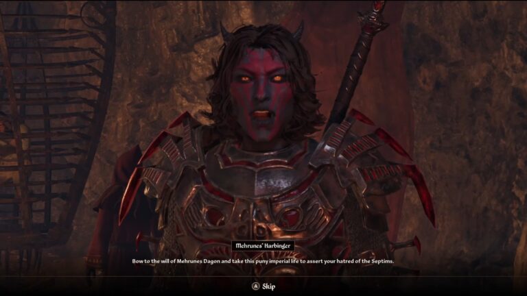 Mehrunes' Harbinger (Image via Bethesda)
