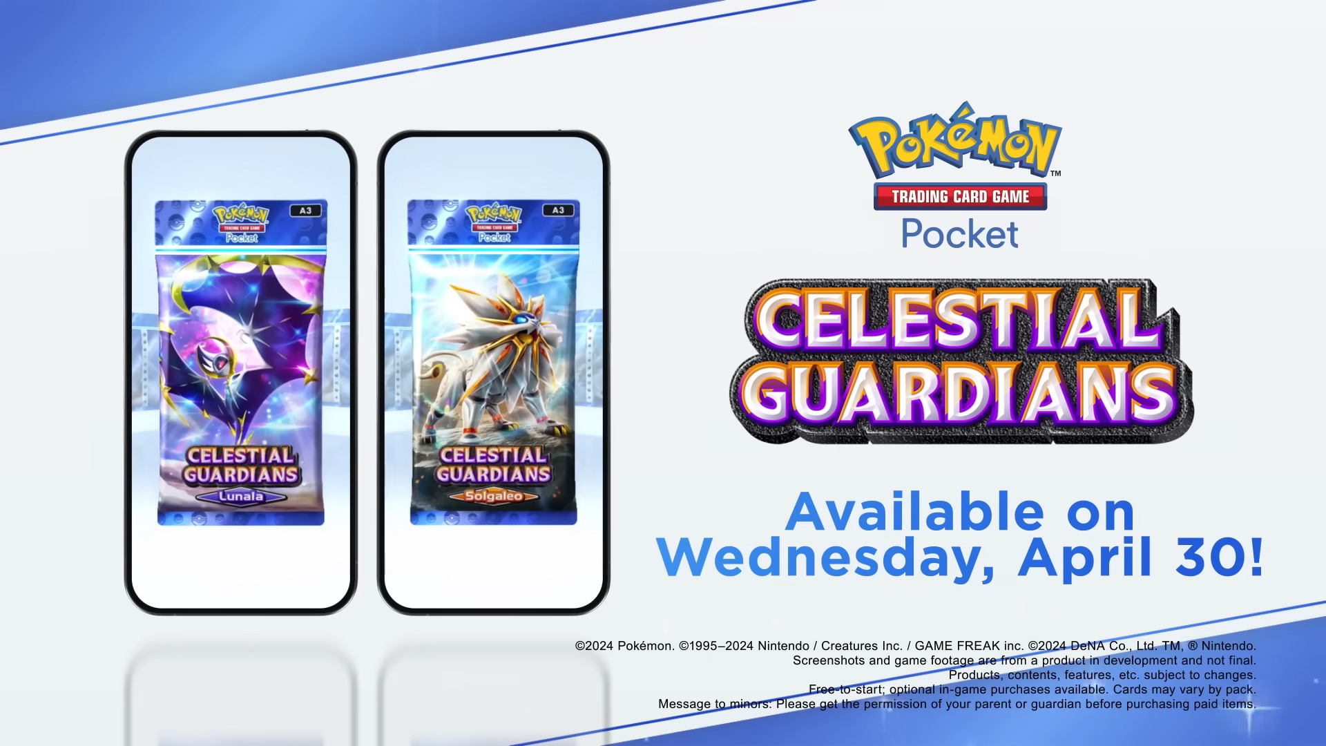 Coming April 30 or 29 depending on your timezone (Image via The Pokémon Company)
