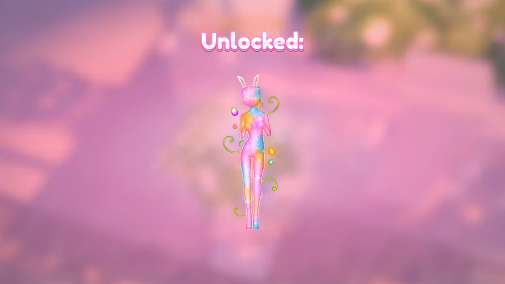 The Easter Bunny Hop pose (Image via Roblox Corporation)