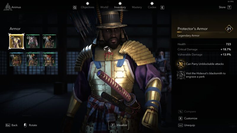 How To Get Protector’s Armor in Assassin’s Creed Shadows - Deltia's Gaming