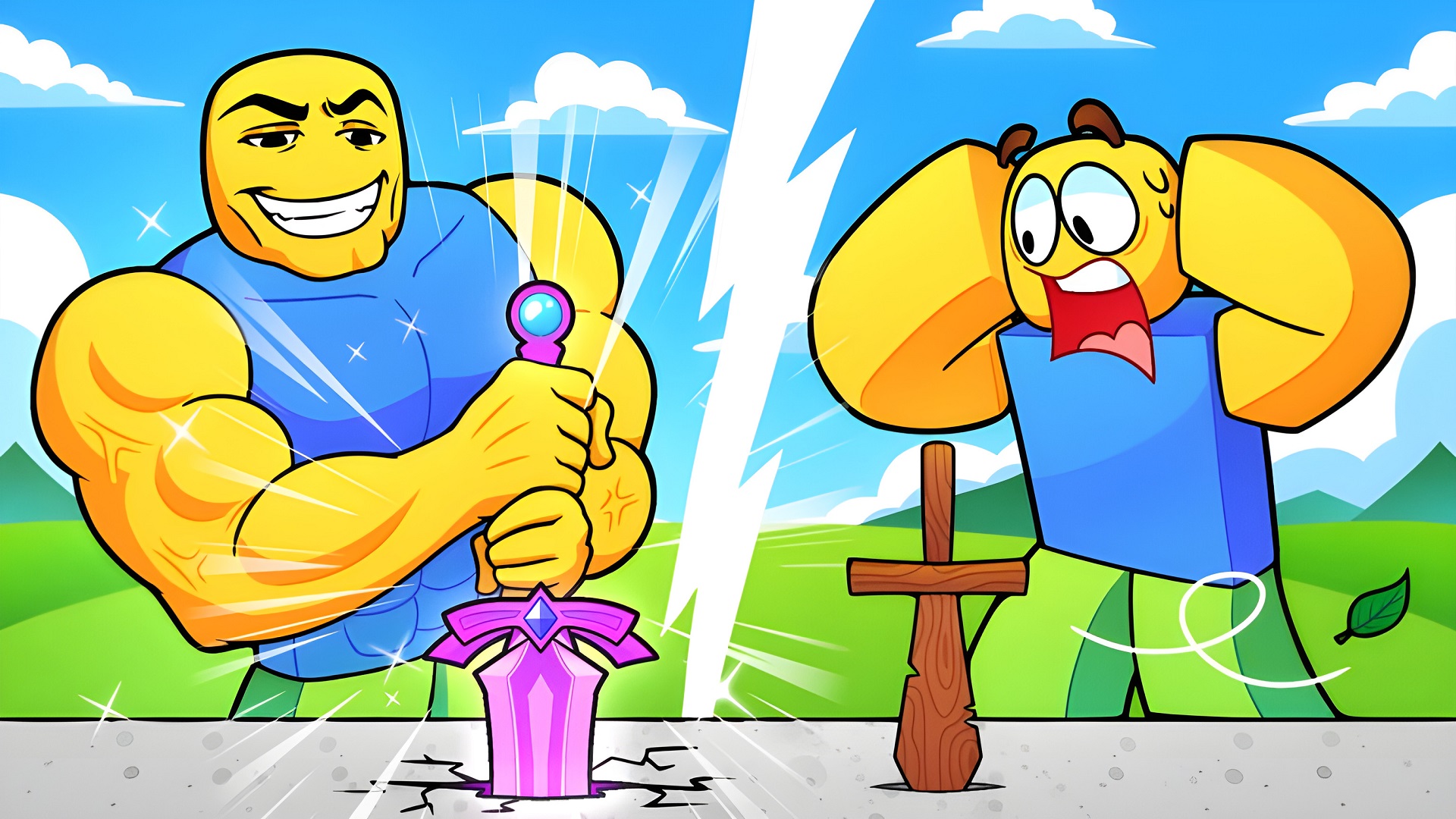 Pull A Sword (Image via Roblox)