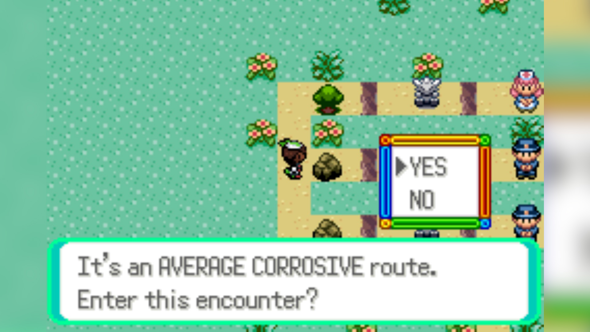 Enjoy this ROM hack (Source: Pokabbie)
