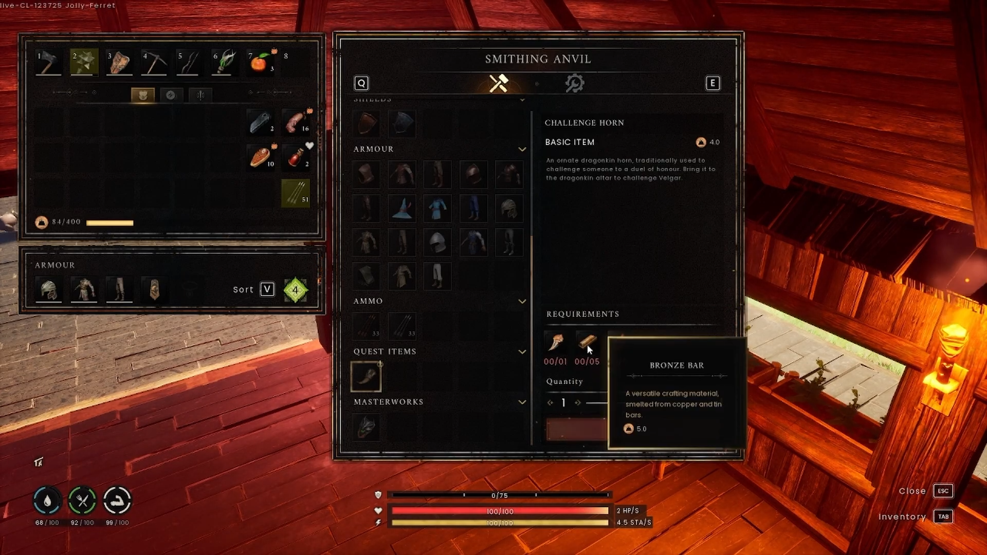 RuneScape Dragon Wilds Bronze Bars