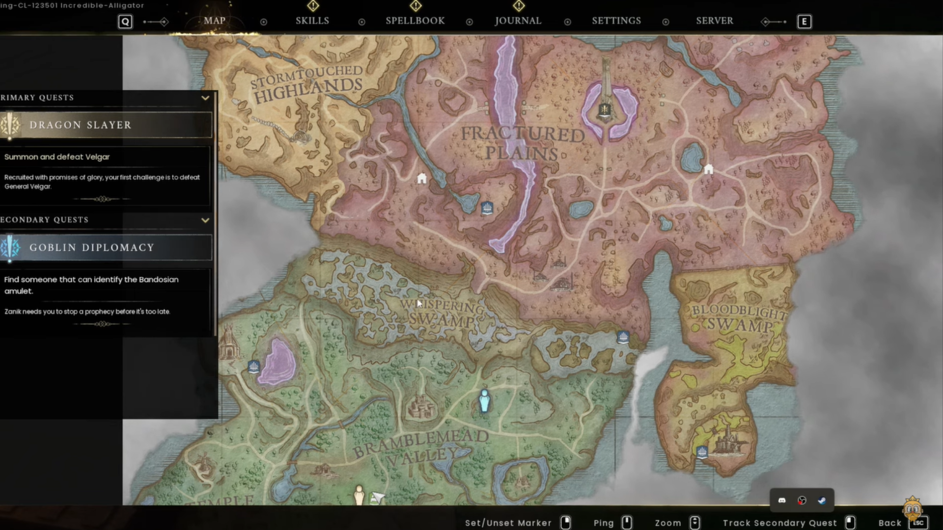 Runescape Dragonwilds adhesive map