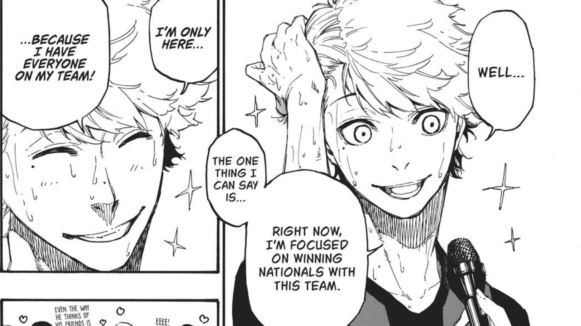 Kira's ideology as seen in the Blue Lock manga (Image via Kodansha)