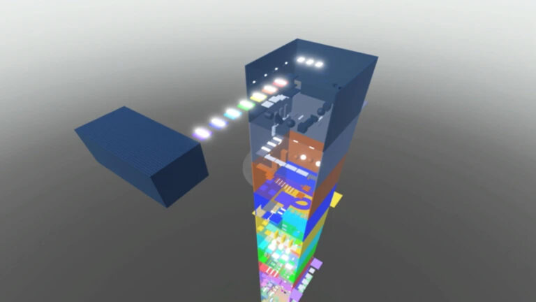 Slap Tower (Image via Roblox Corporation)