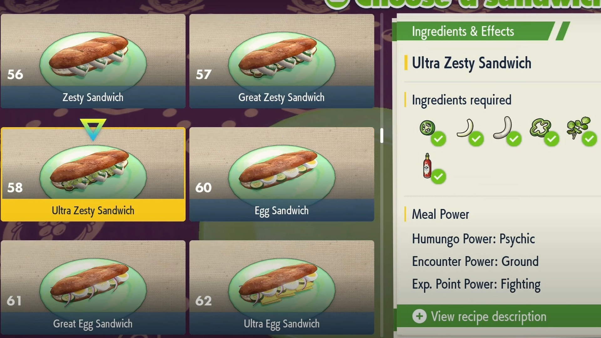 Sandwiches give you powerful boosts