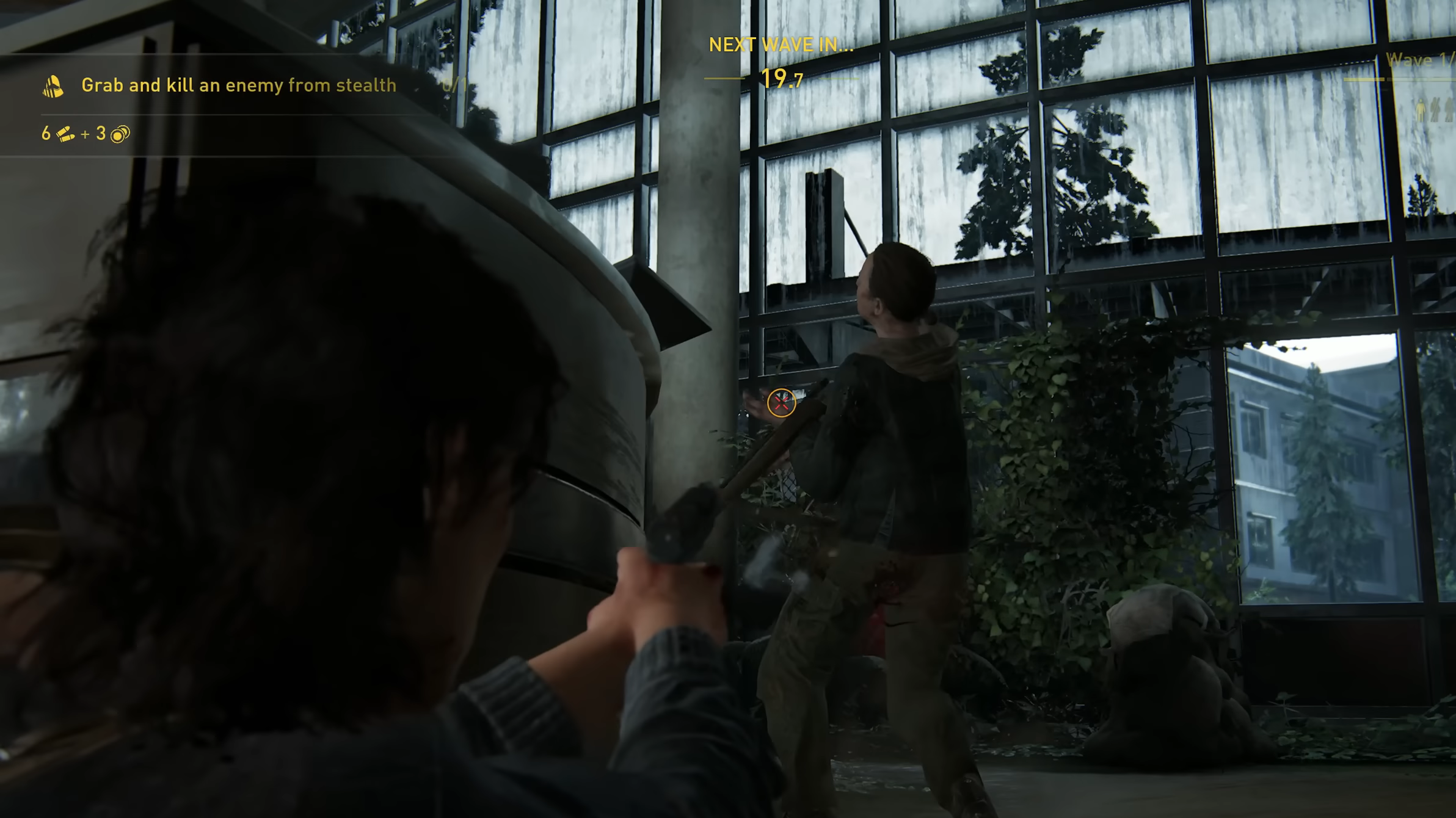 Sneak up and stealth kill with silenced bullets