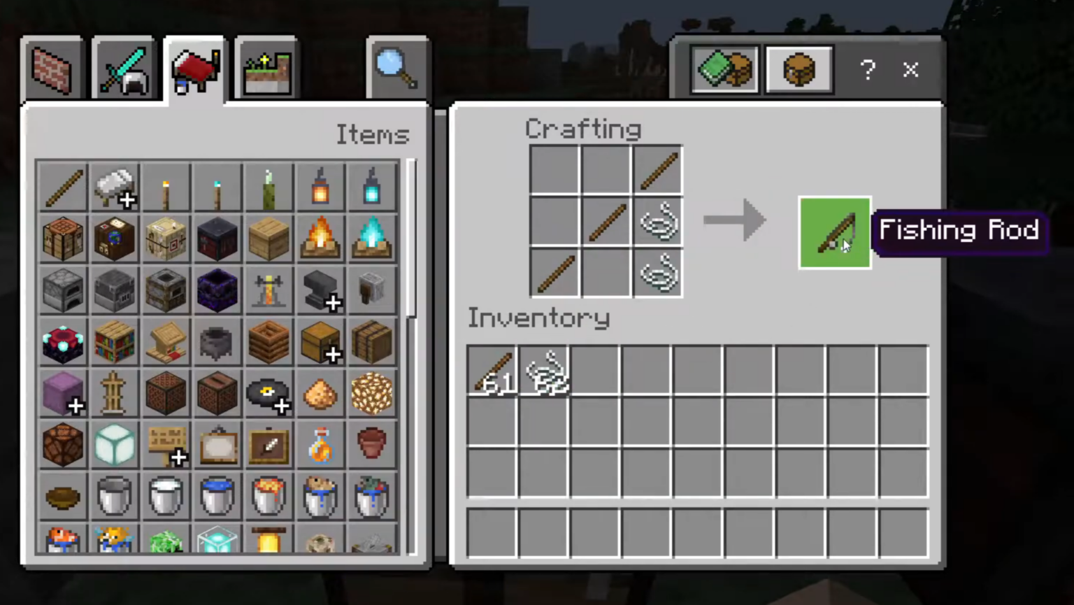 How to fish in minecraft