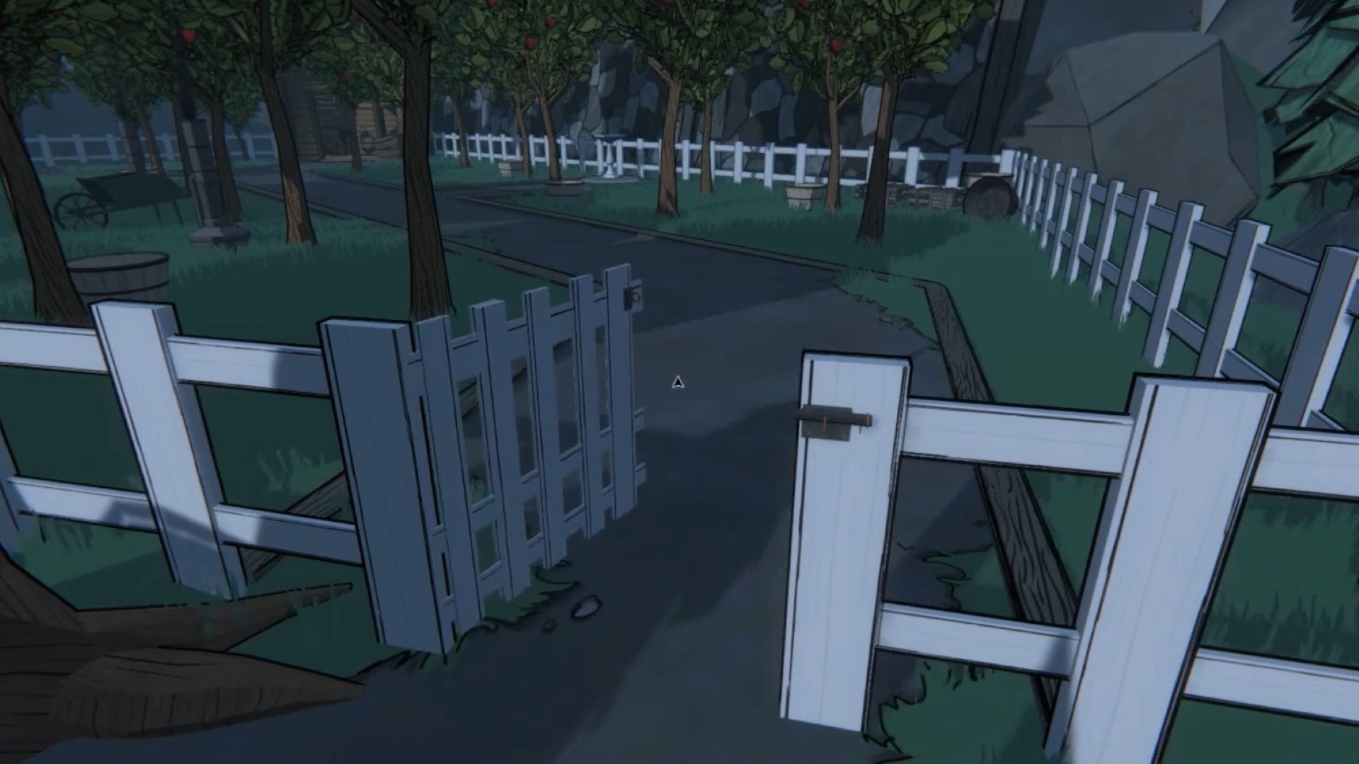The Orchard in Blue Prince (Source: Raw Fury / YT@NelirfaTv)