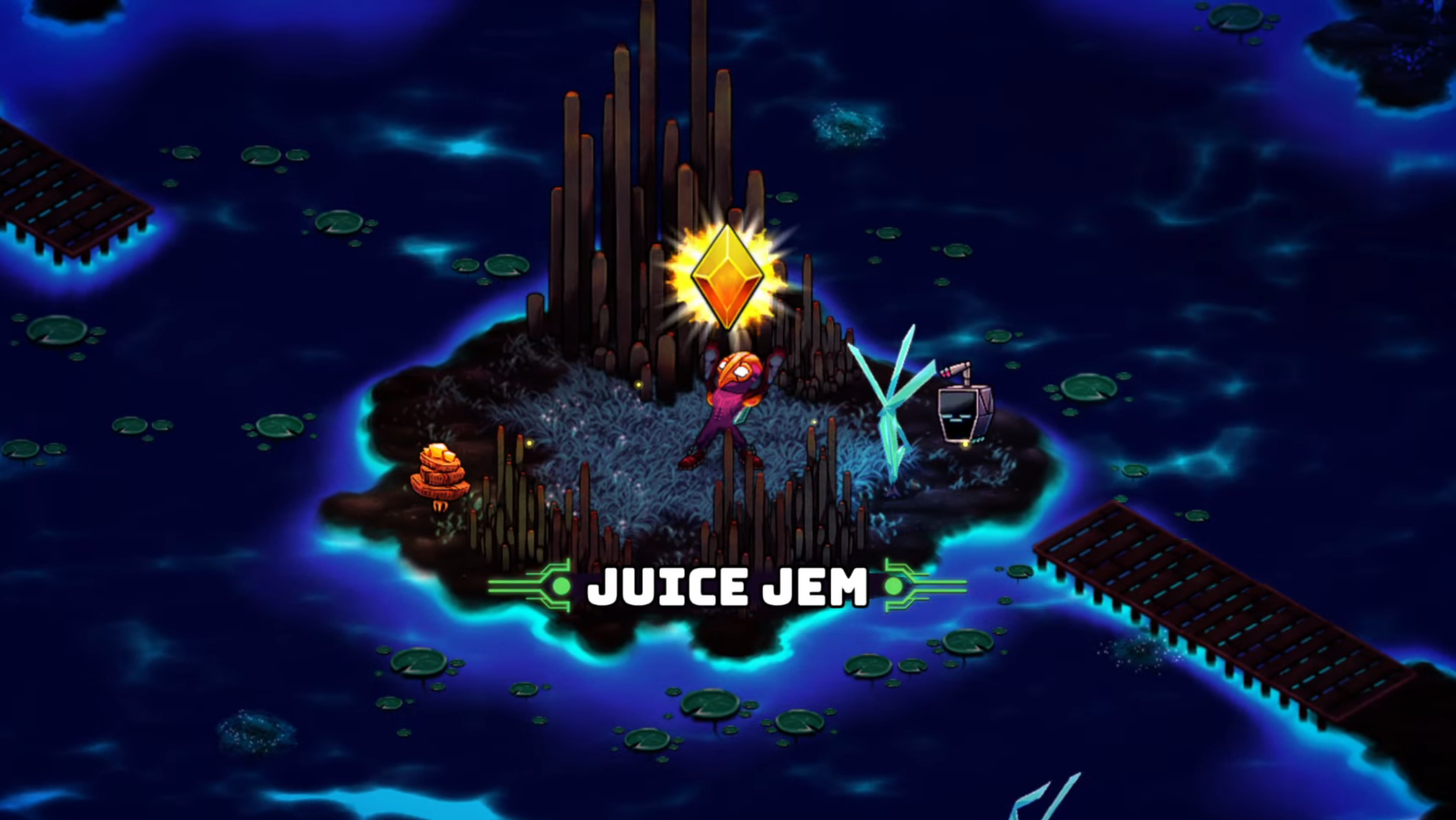 Where to find Juice Jems in Crashlands 2