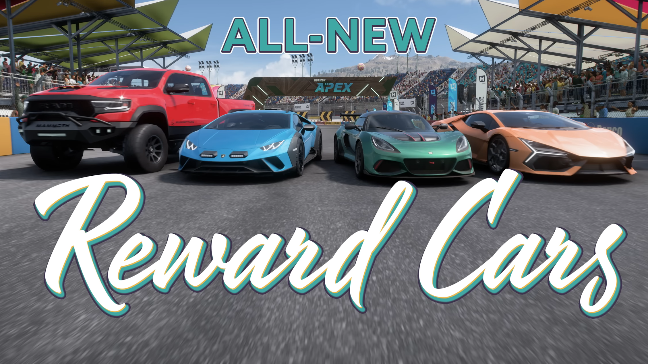 Reward Cars in Forza Horizon 5