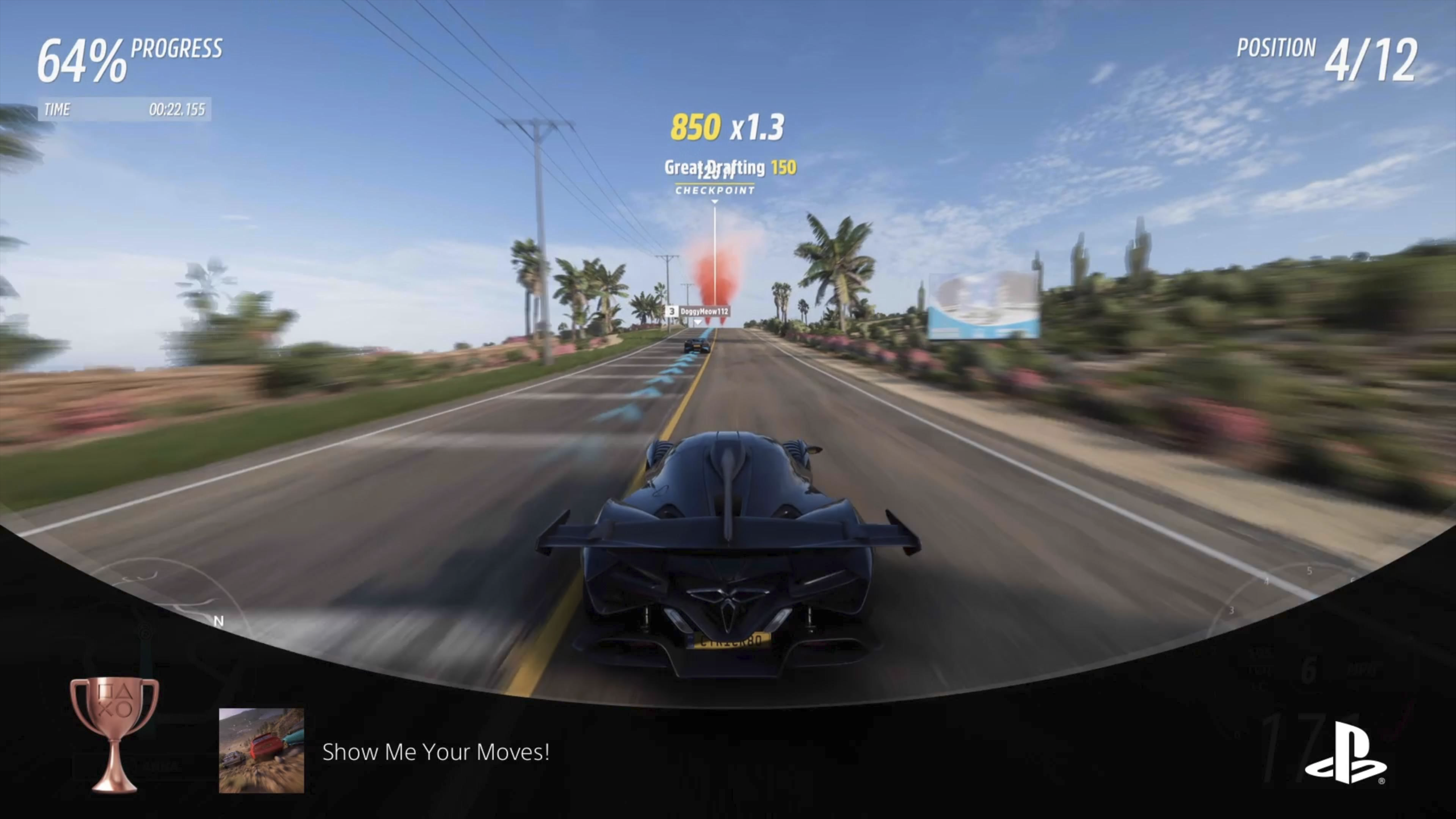 Unlock 'Show Me Your moves' Trophy