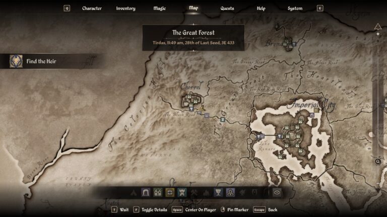 Oblivion Map