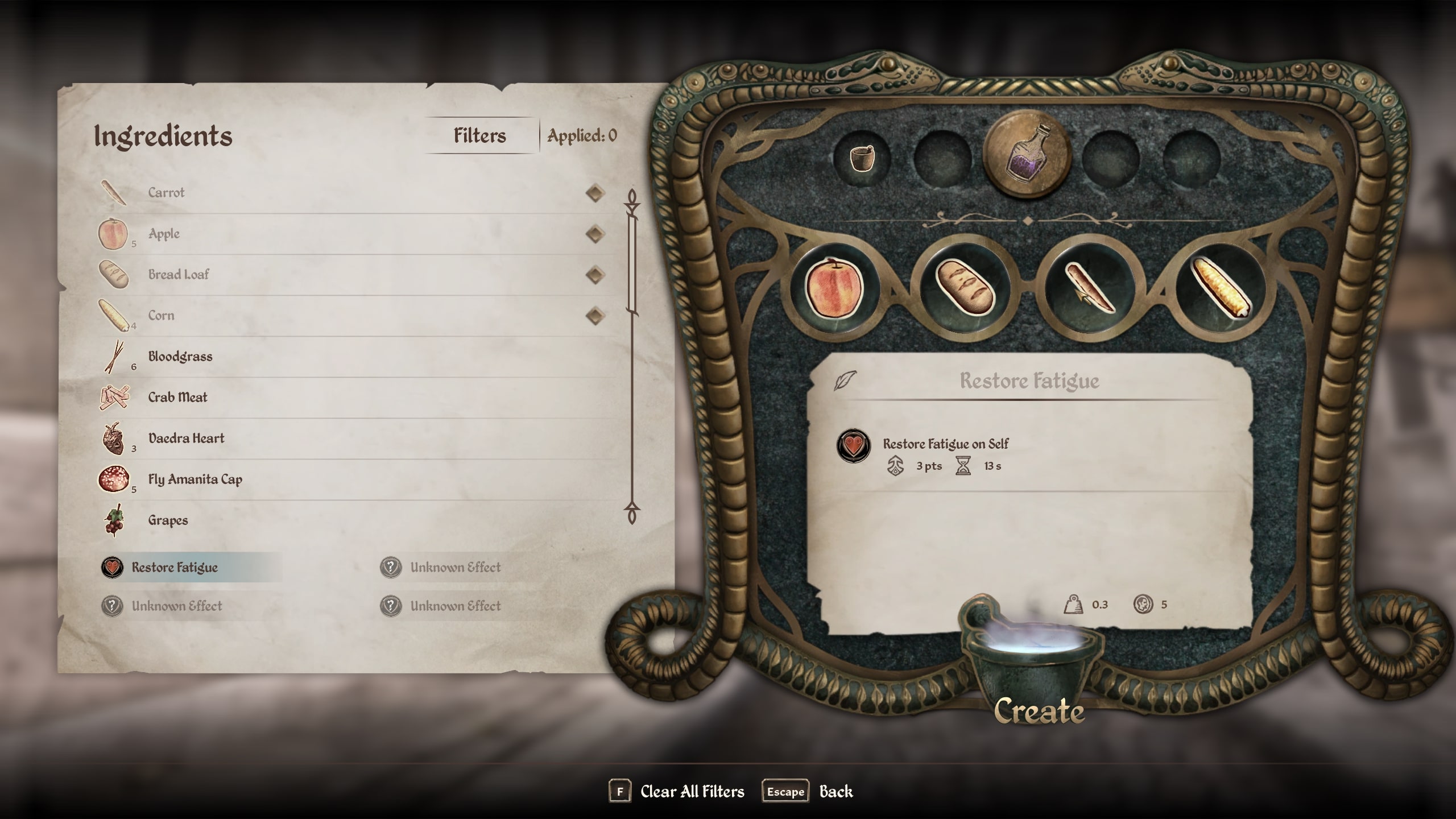 Mortar and Pestle in Oblivion Remastered