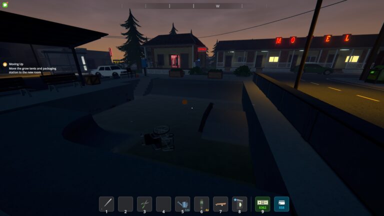 Skate Park location in Schedule 1