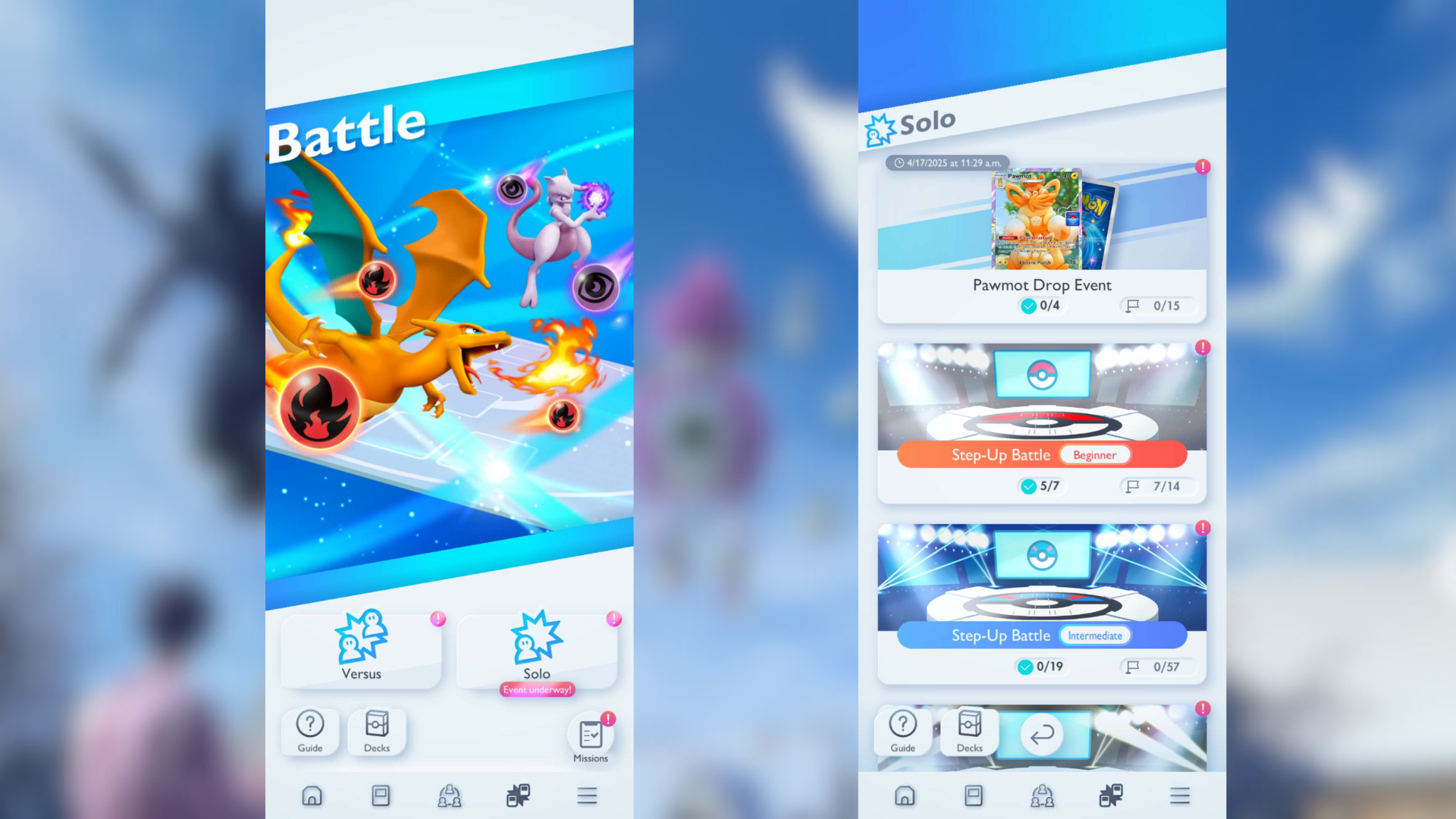 Solo Battle (Image via The Pokémon Company)