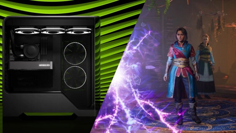 Split Fiction and RTX 5060 family (Image via Nvidia | Hazelight)