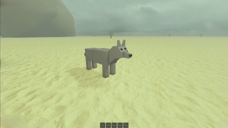 Tame a Wolf - Dead Rails (Image via Roblox Incorporation)