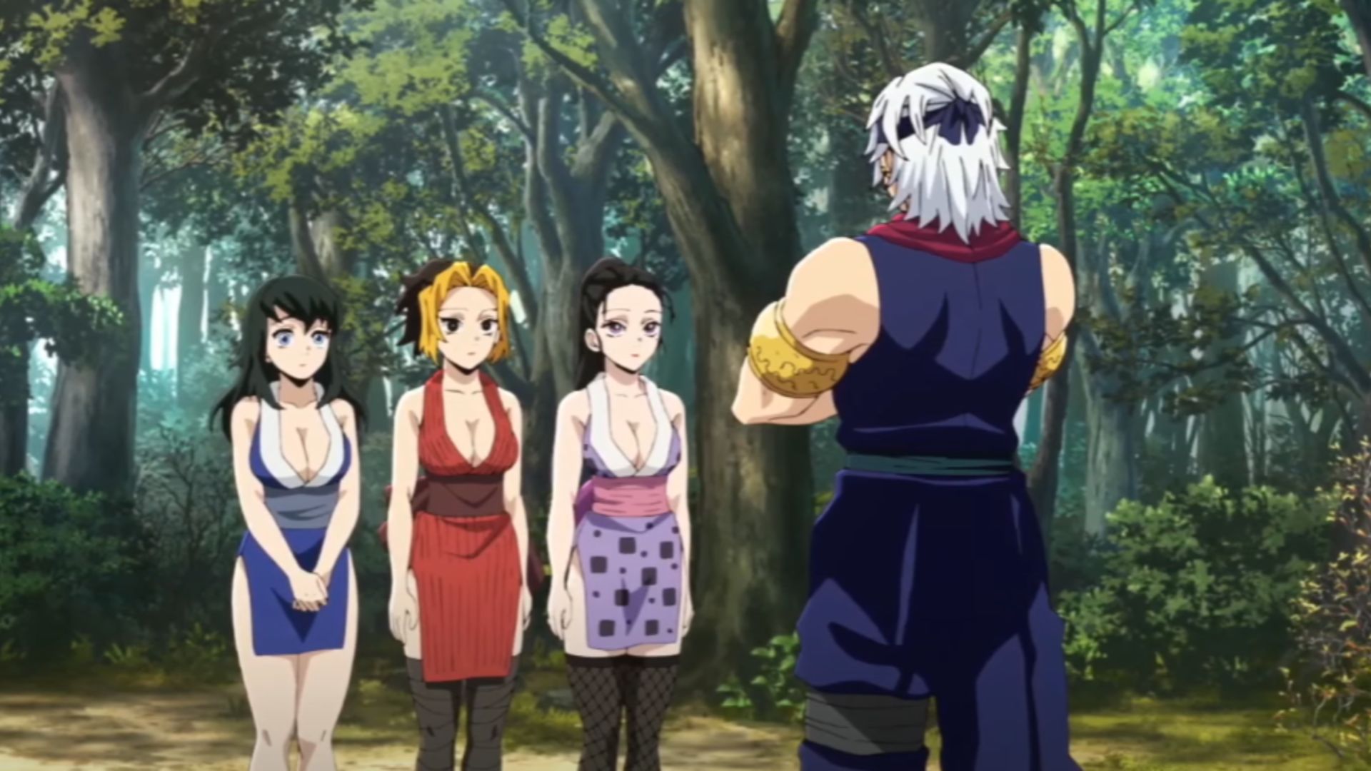 Tengen addressing his wives