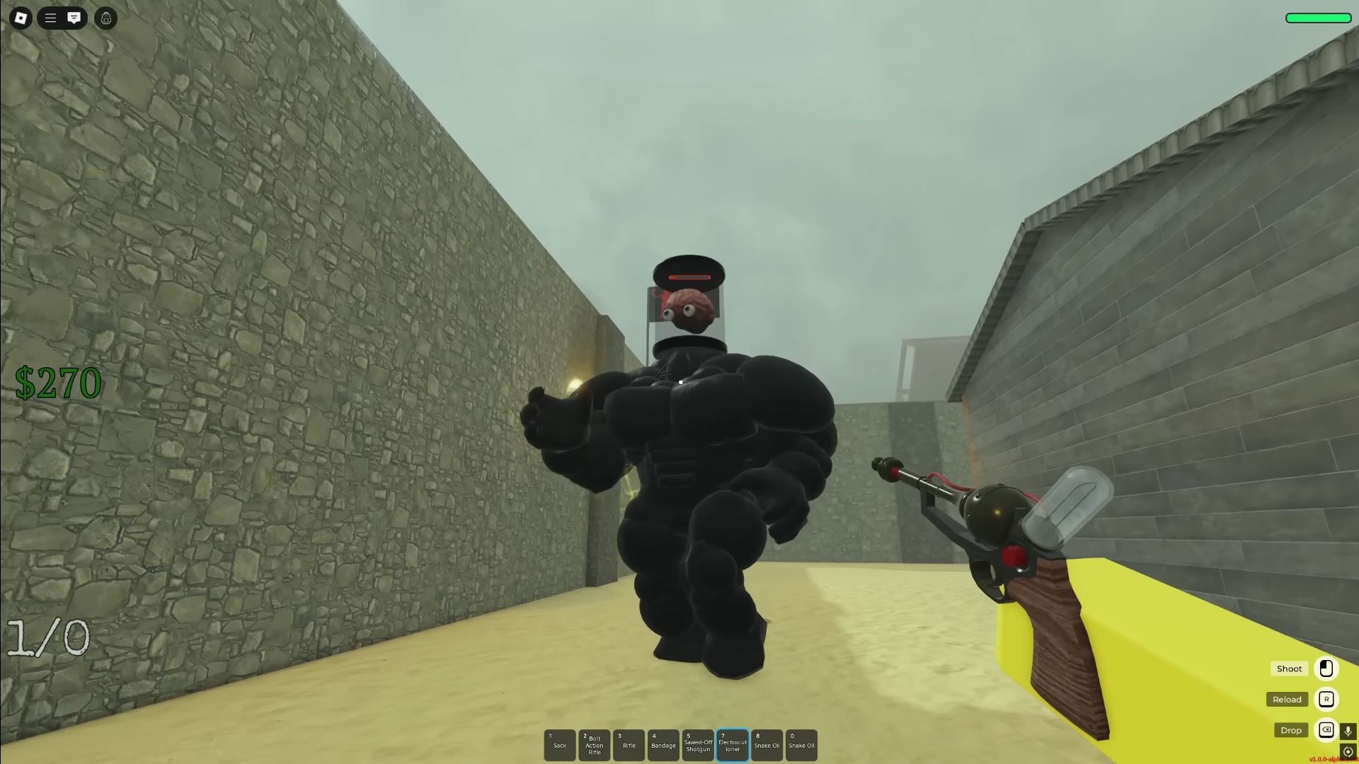 Tesla Boss Fight - Dead Rails (Image via Roblox)