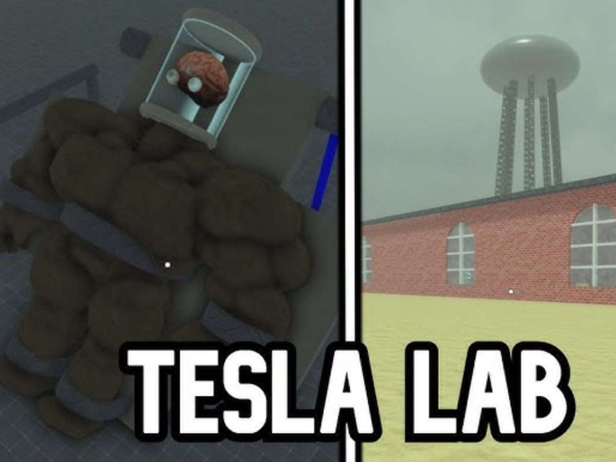 Arrange the body parts to reconstruct Tesla’s body (Image via Roblox | YouTube/@BrosClanYt)