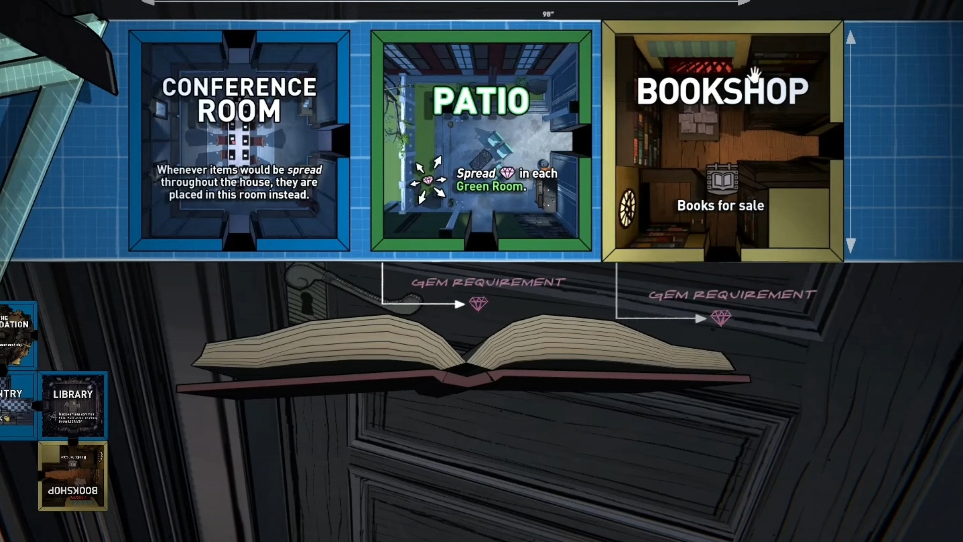 The Bookshop draft option