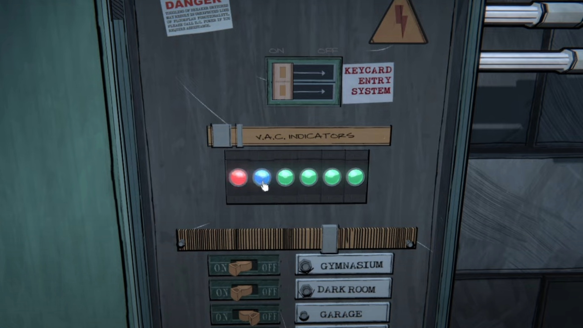 The VAC Indicator in the game