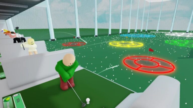 Golf Range Tycoon (Source: Roblox)