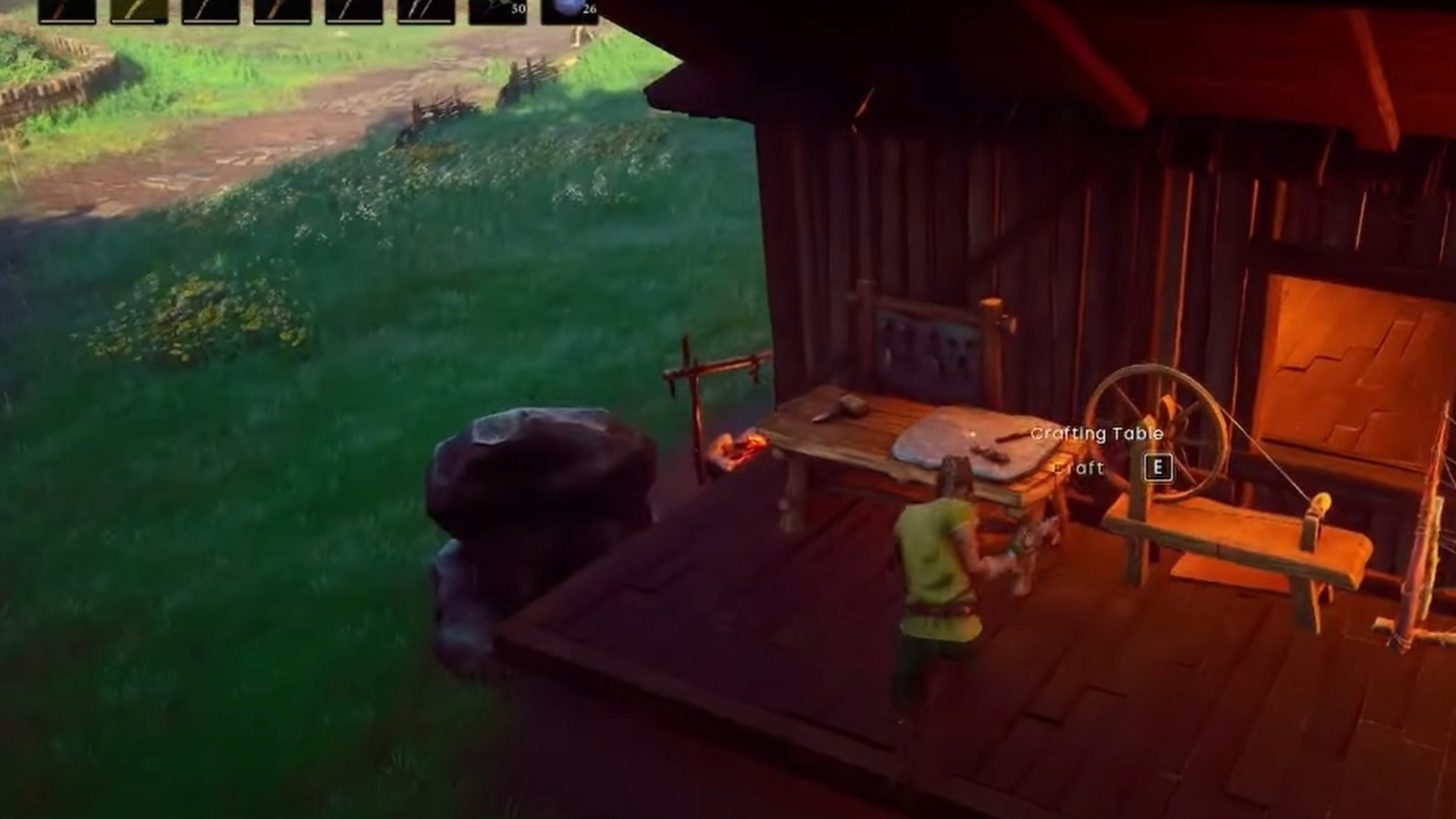 Use a Crafting Table to make a Whetstone