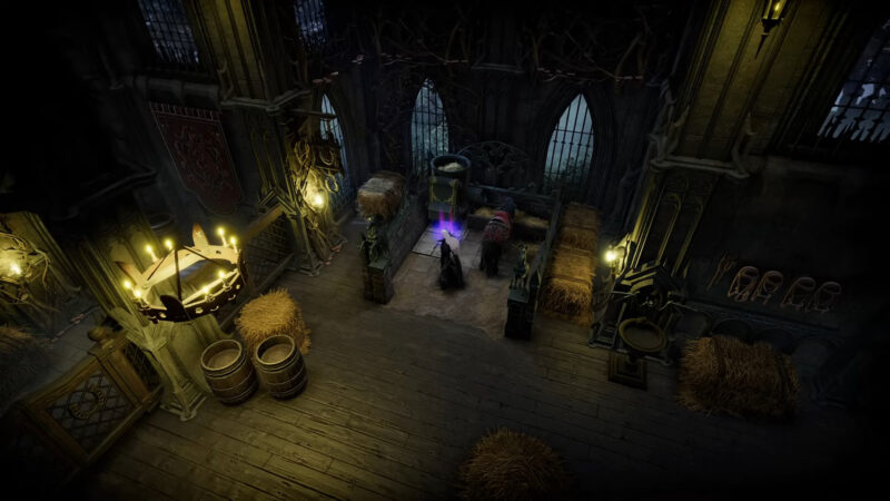 Any good vampire has a proper castle (Image via Stunlock Studios)