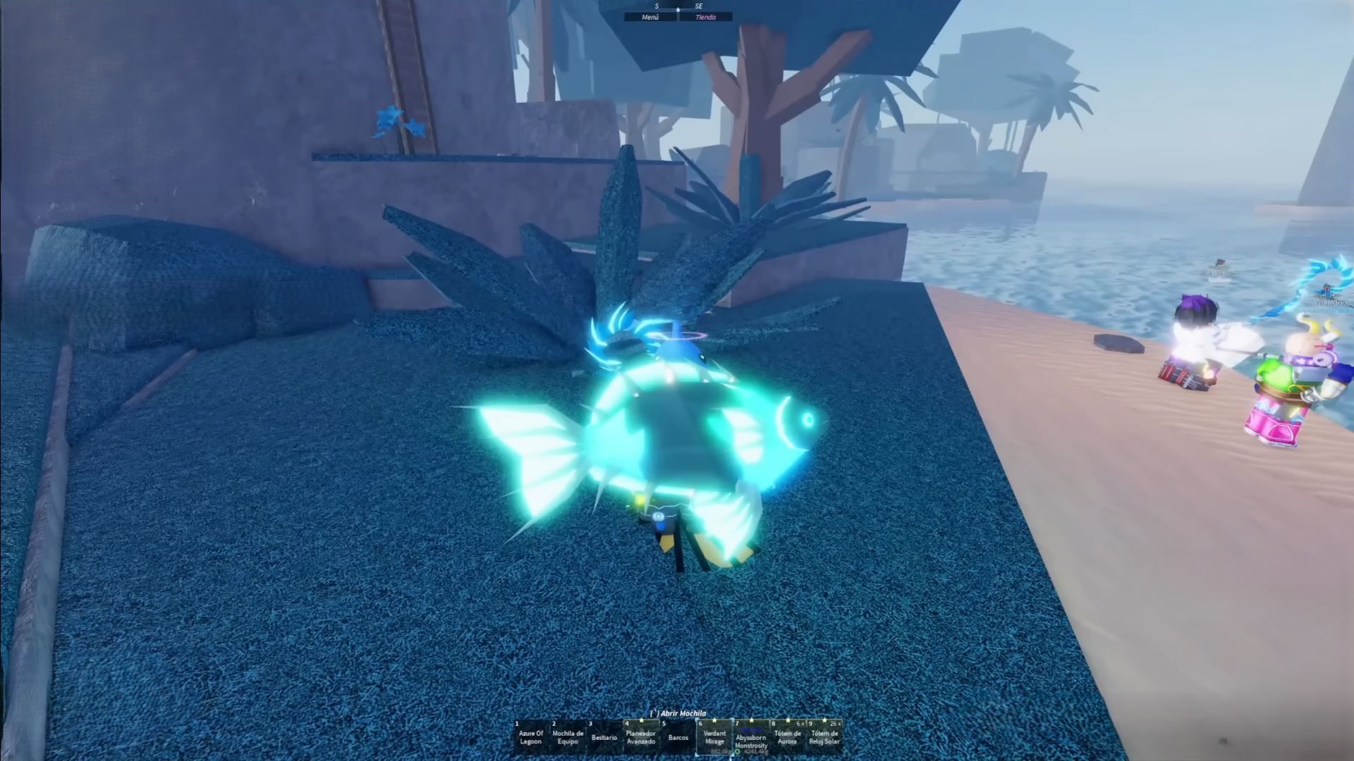 Verdant Mirage Secret in Fisch Roblox (Image via Roblox Corporation)