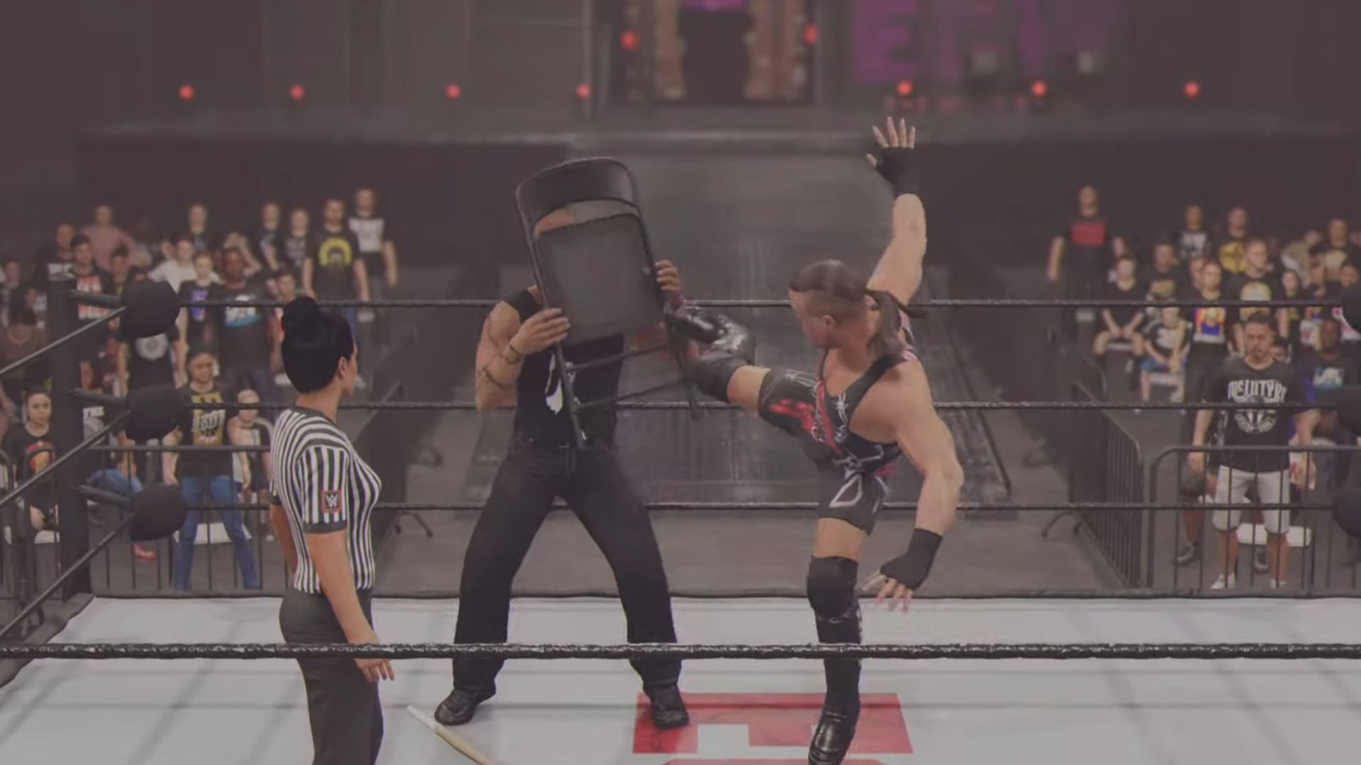 Rob Van Dam executing the Vandaminator