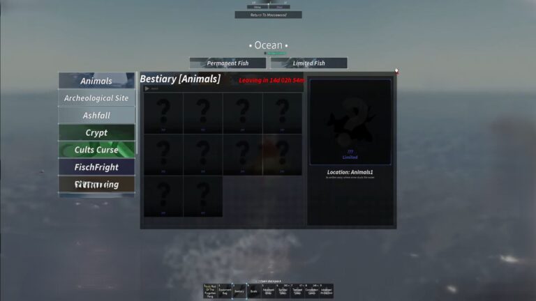 Sea 1 Animals Bestiary – Fisch (Image via Roblox corporation)